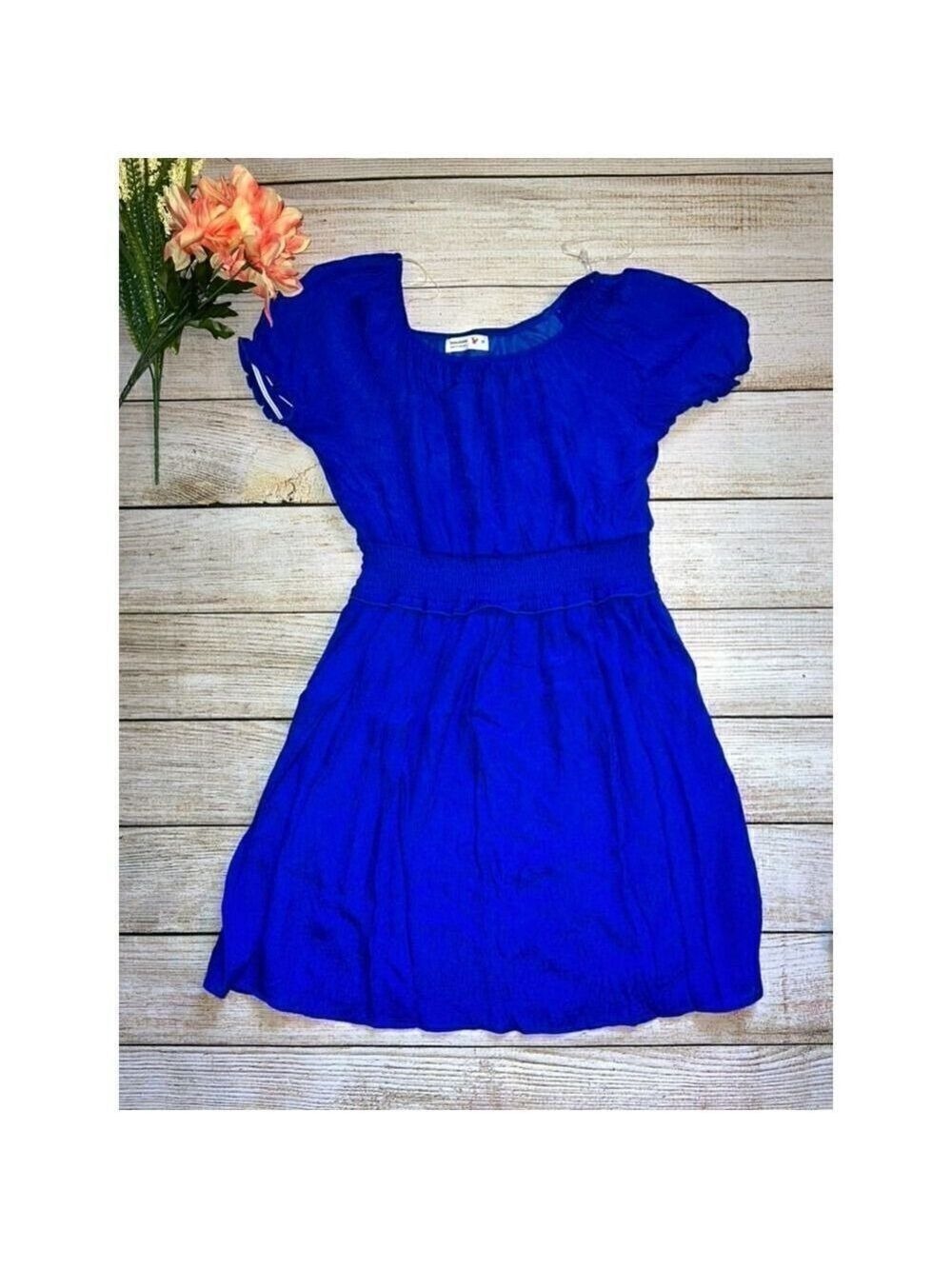 **3 for $15** Beautees Girls' Royal Blue Dress (sz 14)